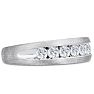 Men's 3/4ct Diamond Ring In 10K White Gold Image-2