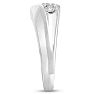Men's 3/4ct Diamond Ring In 10K White Gold Image-5