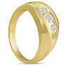 Men's 3/4ct Diamond Ring In 10K Yellow Gold Image-6
