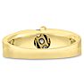 Men's 1/4ct Diamond Ring In 10K Yellow Gold Image-3