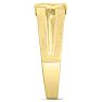 Men's 1/4ct Diamond Ring In 10K Yellow Gold Image-5