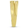 Men's 1/10ct Diamond Ring In 10K Yellow Gold Image-5