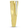Men's 1/10ct Diamond Ring In 10K Two-Tone Gold Image-5