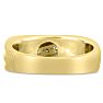 Men's 1/10ct Diamond Ring In 14K Yellow Gold Image-3