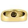Men's 1ct Diamond Ring In 10K Yellow Gold Image-3
