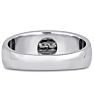 Men's 1/2ct Diamond Ring In 10K Two-Tone Gold Image-3