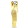 Men's 1/2ct Diamond Ring In 10K Yellow Gold Image-5