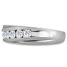 Men's 1/2ct Diamond Ring In 14K White Gold Image-2