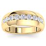 Men's 1ct Diamond Ring In 10K Yellow Gold Image-1