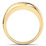 Men's 1ct Diamond Ring In 10K Yellow Gold Image-3