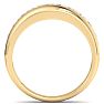 Men's 1ct Diamond Ring In 10K Yellow Gold Image-3