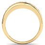 Men's 1ct Diamond Ring In 14K Yellow Gold Image-3