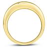 Men's 1/2ct Diamond Ring In 10K Yellow Gold Image-4