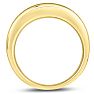 Men's 1/2ct Diamond Ring In 14K Yellow Gold Image-4