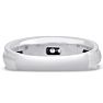 Men's 1/4ct Diamond Ring In 14K White Gold Image-3