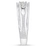 Men's 1/4ct Diamond Ring In 14K White Gold Image-5