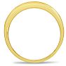Men's 1/4ct Diamond Ring In 10K Yellow Gold Image-4