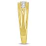 Men's 1/4ct Diamond Ring In 14K Yellow Gold Image-5