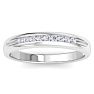 Men's 1/5ct Diamond Ring In 10K White Gold Image-1