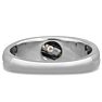 Men's 1/4ct Diamond Ring In 10K White Gold Image-3
