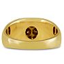 Men's 1ct Diamond Ring In 14K Yellow Gold Image-3