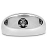 Men's 1/2ct Diamond Ring In 14K White Gold Image-3