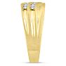 Men's 1/2ct Diamond Ring In 10K Yellow Gold Image-5
