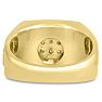 Men's 1ct Diamond Ring In 10K Yellow Gold Image-3