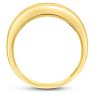Men's 1/2ct Diamond Ring In 10K Yellow Gold Image-4