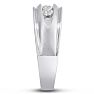 Men's 1/2ct Diamond Ring In 14K White Gold Image-5