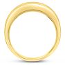 Men's 1/2ct Diamond Ring In 14K Yellow Gold Image-4