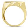 Men's 1 1/4ct Diamond Ring In 10K Yellow Gold Image-4