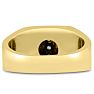 Men's 1/2ct Diamond Ring In 10K Yellow Gold Image-3