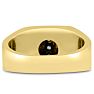 Men's 1/2ct Diamond Ring In 14K Yellow Gold Image-3