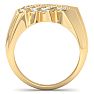 Men's 1/2ct Diamond Ring In 10K Yellow Gold Image-3