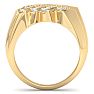 Men's 1/2ct Diamond Ring In 14K Yellow Gold Image-3