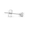 1/4 Carat Diamond Stud Earrings In 14K White Gold Image-2