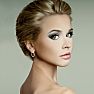 Platinum Plated 1/4 Carat Diamond Hoop Earrings, Perfect Gift! Image-5