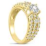 1 1/5ct Round Brilliant Diamond Engagement Ring Crafted in 14 Karat Yellow Gold Image-2