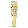1 1/5ct Round Brilliant Diamond Engagement Ring Crafted in 14 Karat Yellow Gold Image-4