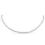 Ladies Stainless Steel 18 Inch Rope Chain Image-1