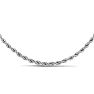 Ladies Stainless Steel 18 Inch Rope Chain Image-2