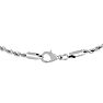 Ladies Stainless Steel 18 Inch Rope Chain Image-4