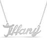 Tiffany Nameplate Necklace In Silver Image-1