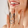 Round Engagement Rings, 1 1/2 Carat Diamond Solitaire Engagement Ring Crafted In 14K Yellow Gold Image-5