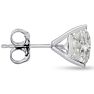 2 Carat Round Shape Diamond Martini Stud Earrings In 14 Karat White Gold Image-5