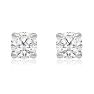1/4 Carat Diamond Stud Earrings In White Gold Image-2