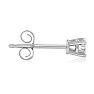 1/4 Carat Diamond Stud Earrings In White Gold Image-3