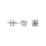 1/2 Carat Diamond Stud Earrings In Platinum Featured on Dr. Phil Image-1