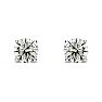 1/2 Carat Diamond Stud Earrings In Platinum Featured on Dr. Phil Image-2
